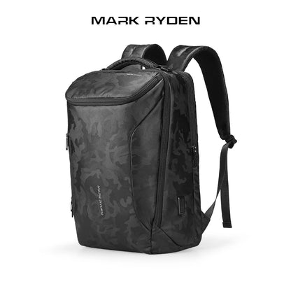 MARK RYDEN 17 inch Laptop Backpack For Men Travel Spacious Backpack Commuting COMPACTO PRO Red Magic