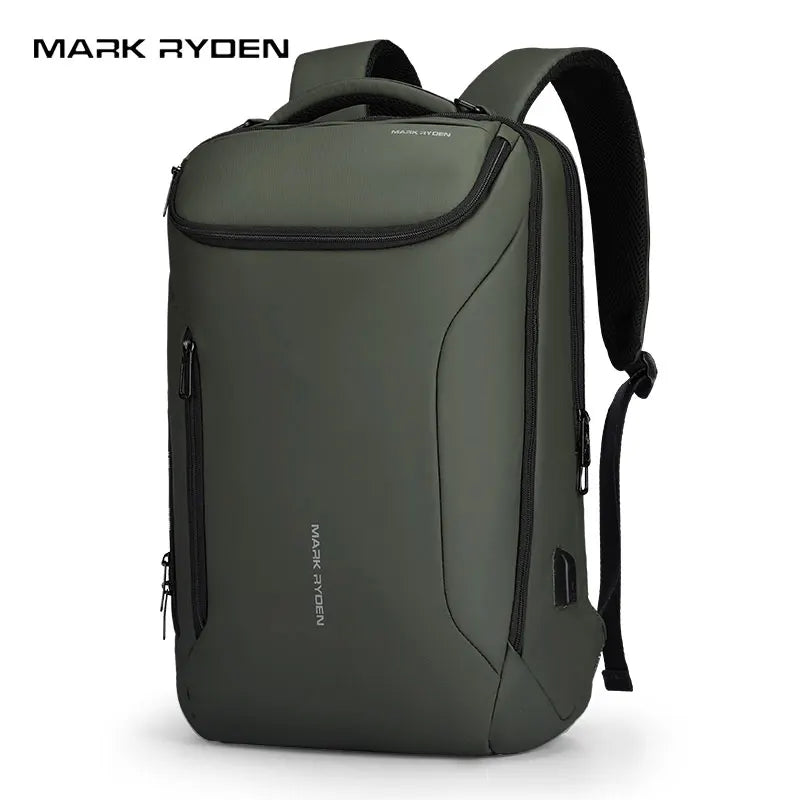 MARK RYDEN 17 inch Laptop Backpack For Men Travel Spacious Backpack Commuting COMPACTO PRO Red Magic