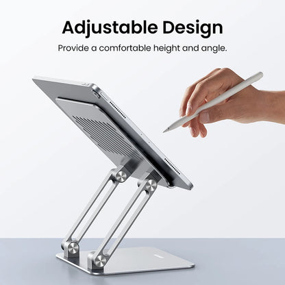 UGREEN Tablet Phone Stand Aluminum iPad Stand For iPad Pro iPhone Xiaomi Tablet Support Laptop Stand Phone Holder Tablet Stand Setup Lord