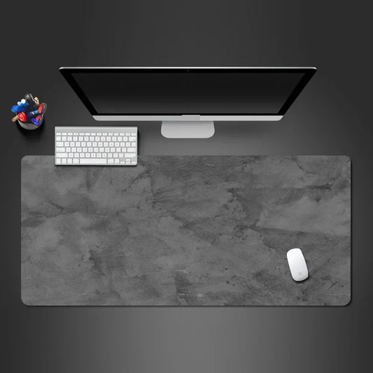 Gray mouse pad Large/Small overlocked mousepad xxl desktop keyboard table pad gray series game desk mat computer accessories Red Magic