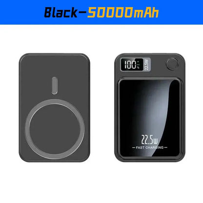 200000mAh ultra-large capacity  Fast Charging Xiaomi Magnetic Wireless Power Bank 22.5w Portable Type C Mini Power Bank For Ipho Red Magic