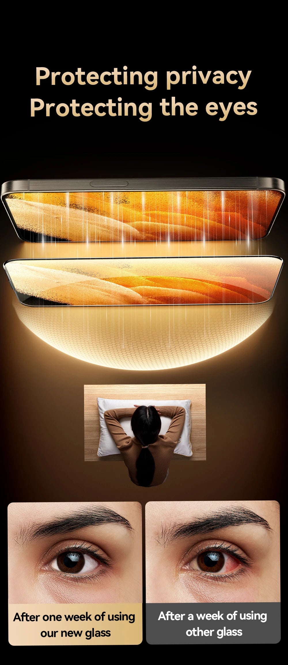 Joyroom 1/2Pcs 20°Anti-spy Glass For iPhone 16 15 Pro Max Glass For iPhone 16 15 14 13 12 11 Pro Max Privacy Screen Protector Red Magic