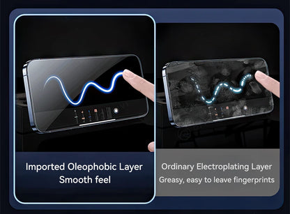 Joyroom 1/2PCS For iPhone 17 Pro Max Anti-Spy Glass Privacy Screen Protector Glass For iPhone 17 Pro 17 Air Tempered Glass Film Red Magic