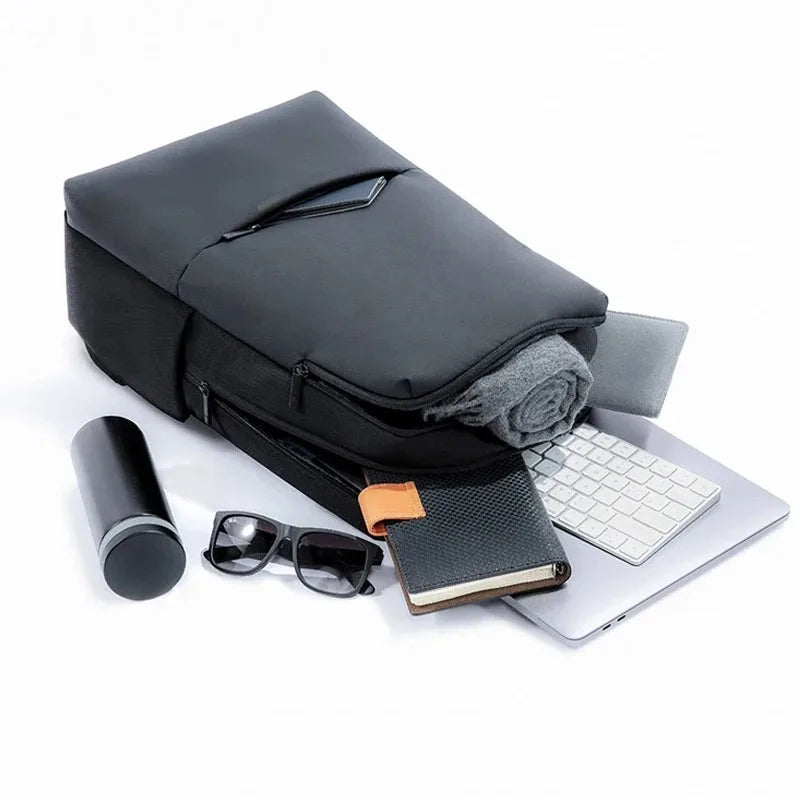 Xiaomi Classic Business Backpack 2 Fashion Laptop Bag for Men and Women Travel Large Capacity Backpack Red Magic