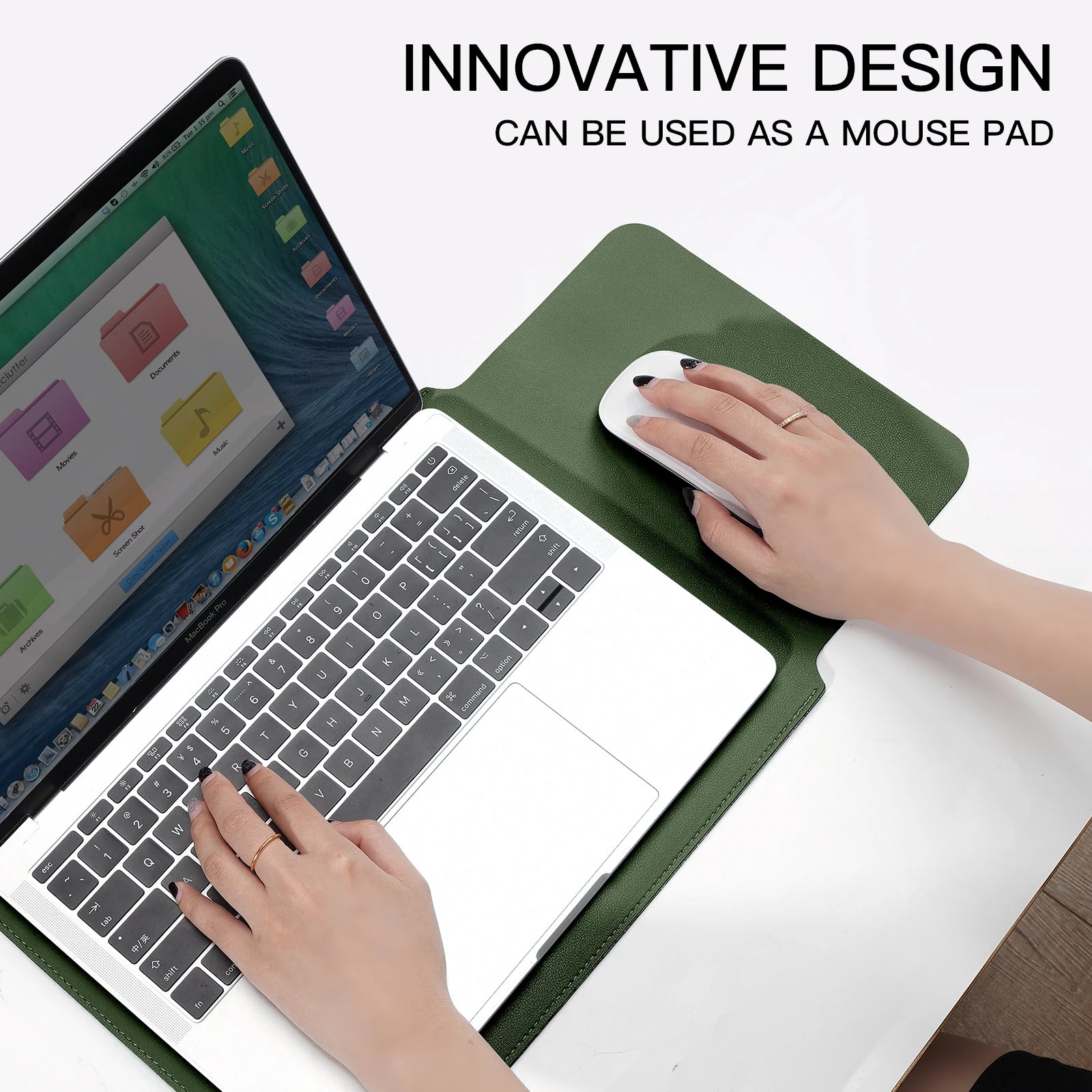 Laptop Sleeve Case For 11 12 13.6 15 15.6 16 MacBook Air 13.3 15.4 Pro 14 M1 M2 Notebook bag Dell Huawei Surface Xiaomi Cover Red Magic