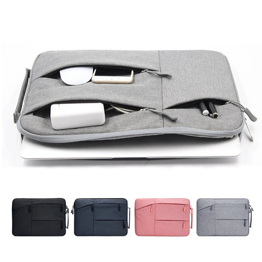 Laptop Bag Sleeve For Macbook Air M1 Mac Book Pro M2 M3 Lenovo iPad 13 14 15 15.6 16 Inch Notebook Case Cover Tablet Accessories Red Magic