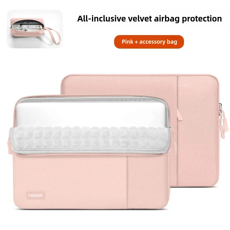 Laptop Sleeve Bag for Macbook Air Pro 13 13.3 14 15.4 15.6 Inch Notebook Pouch for Lenovo Asus HP Dell Portable Bag Cover Case Red Magic