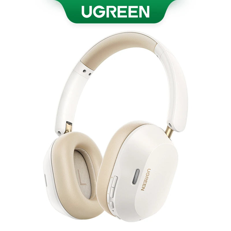 UGREEN Max5c Wireless Bluetooth Headphones ANC 43dB Active Noise Cancellation Hi-Res LDAC 75H Spatial Audio Earphones Headset Setup Lord