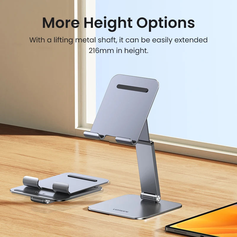 UGREEN Tablet Phone Stand For iPad Pro 2024 iPad Stand Xiaomi Tablet Support Notebook Stand Mobile Phone Holder Tablet Stand Setup Lord