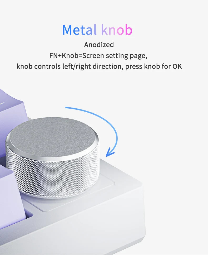 AJAZZ AK820 / AK820Pro Gaming Mechanical Keyboard 75% 82 Keys Wired Single Mode/Bluetooth Wireless Gamer Keyboard for Laptop PC Red Magic