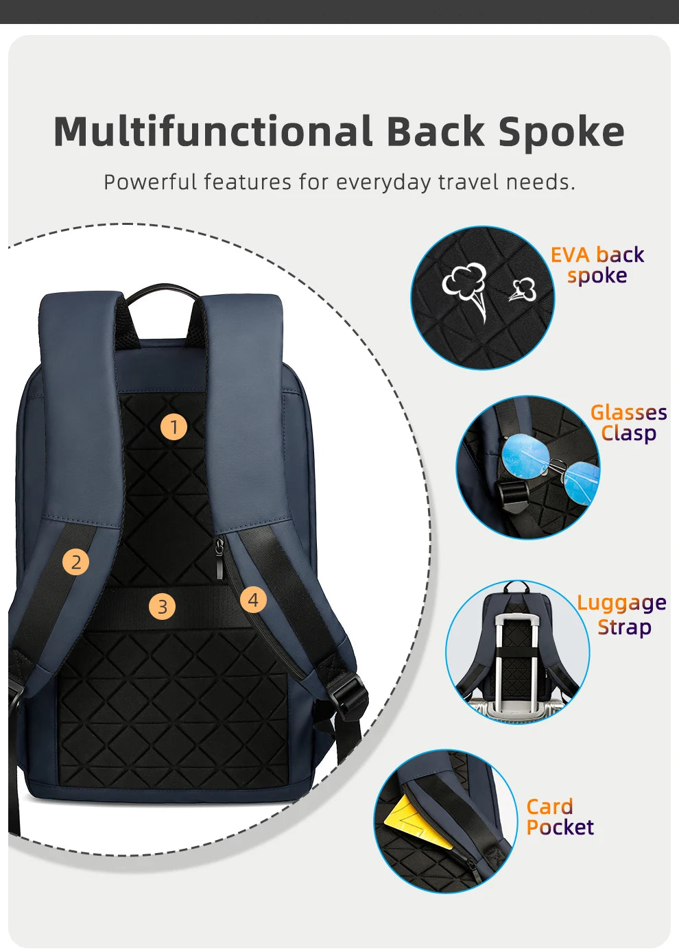 HK Slim Backpack For Men 15.6 Inch Laptop Bags Waterproof Minimalist Business Backpack With USB Charging Casual Travel Work Bag Red Magic