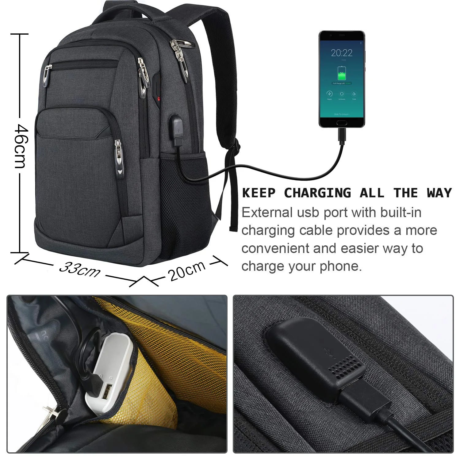 Man Backpack Men Travel Bag Outdoor Camera Lens Bag Black Ergonomics Laptop Bag Large Capacity Mountaineering Waterproof Handbag Red Magic