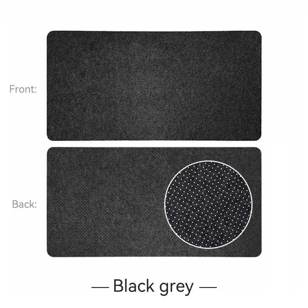 Large Size Wool Felt Mouse Pad Office Computer Desk Protector Mat Table Laptop Cushion Non-slip Gaming Accessories Keyboard Mat Red Magic