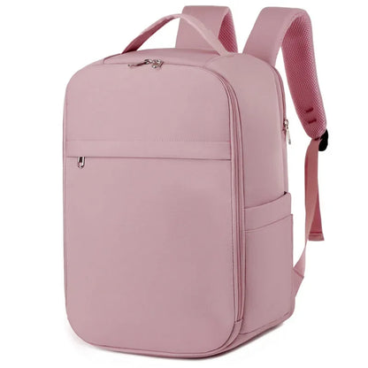 New Casual Backpack, Short-Distance Travel Backpack, Fashionable and Versatile Multi-Compartment Laptop Bag Red Magic