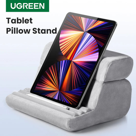 【New Sale】UGREEN Tablet Holder iPad Stand Tablet Pillow Stand For iPadPro iPhone Xiaomi Tablet Support Laptop Stand Phone Holder Setup Lord