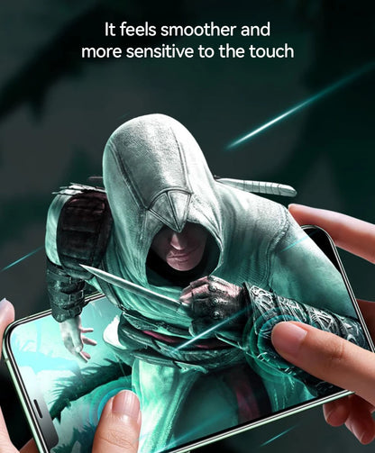 Joyroom 3/2/1PCS HD Glass For iPhone 17 16 15 Pro Max Screen Protector Full Screen Tempered Glass Protection For iPhone 17 16 15 Red Magic