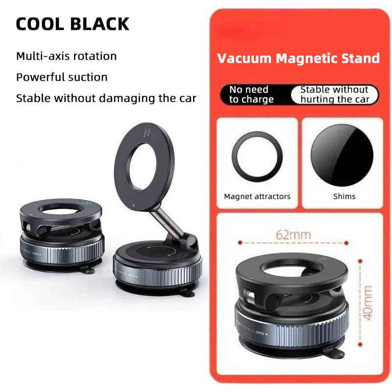 K007 Magnetic Phone Holder｜Three-axis Rotation For Free Adjustment｜A Convenient Choice For Multiple Scenarios. Red Magic