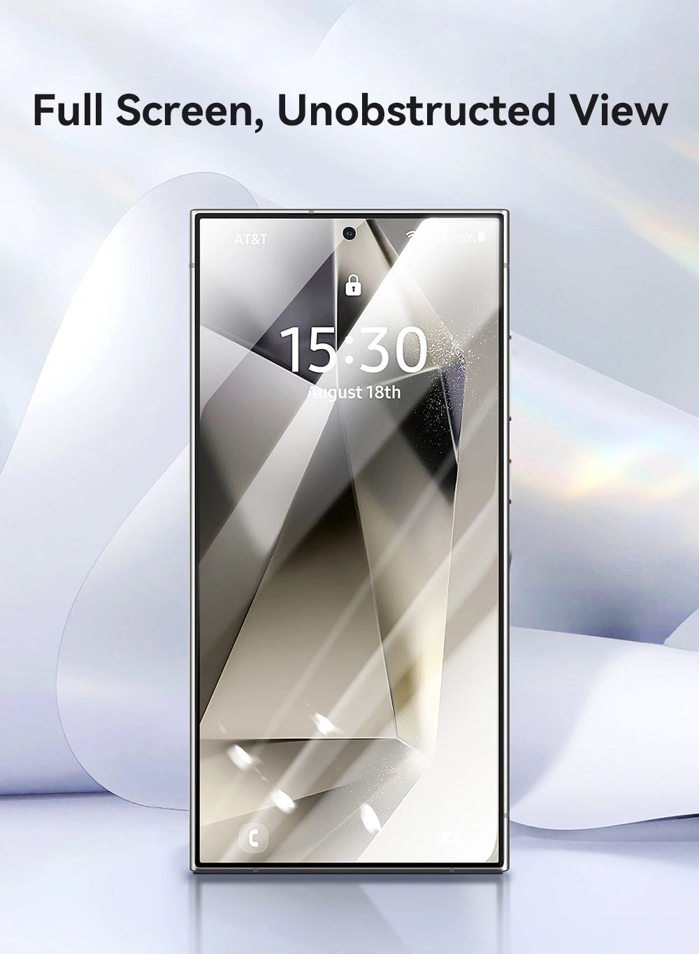 Joyroom for Samsung S25 Ultra HD Glass Screen Protector for Galaxy S24 Ultra S24 S25 S24+ S25+ Full Cover 9H HD Tempered Glass Red Magic