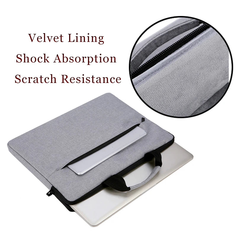 Laptop Bag Women 2025 13.3 14.1 15.6 17 Inch Office Notebook Sleeve Case Travel Computer Handbag Elegant Fashion Luxury Red Magic