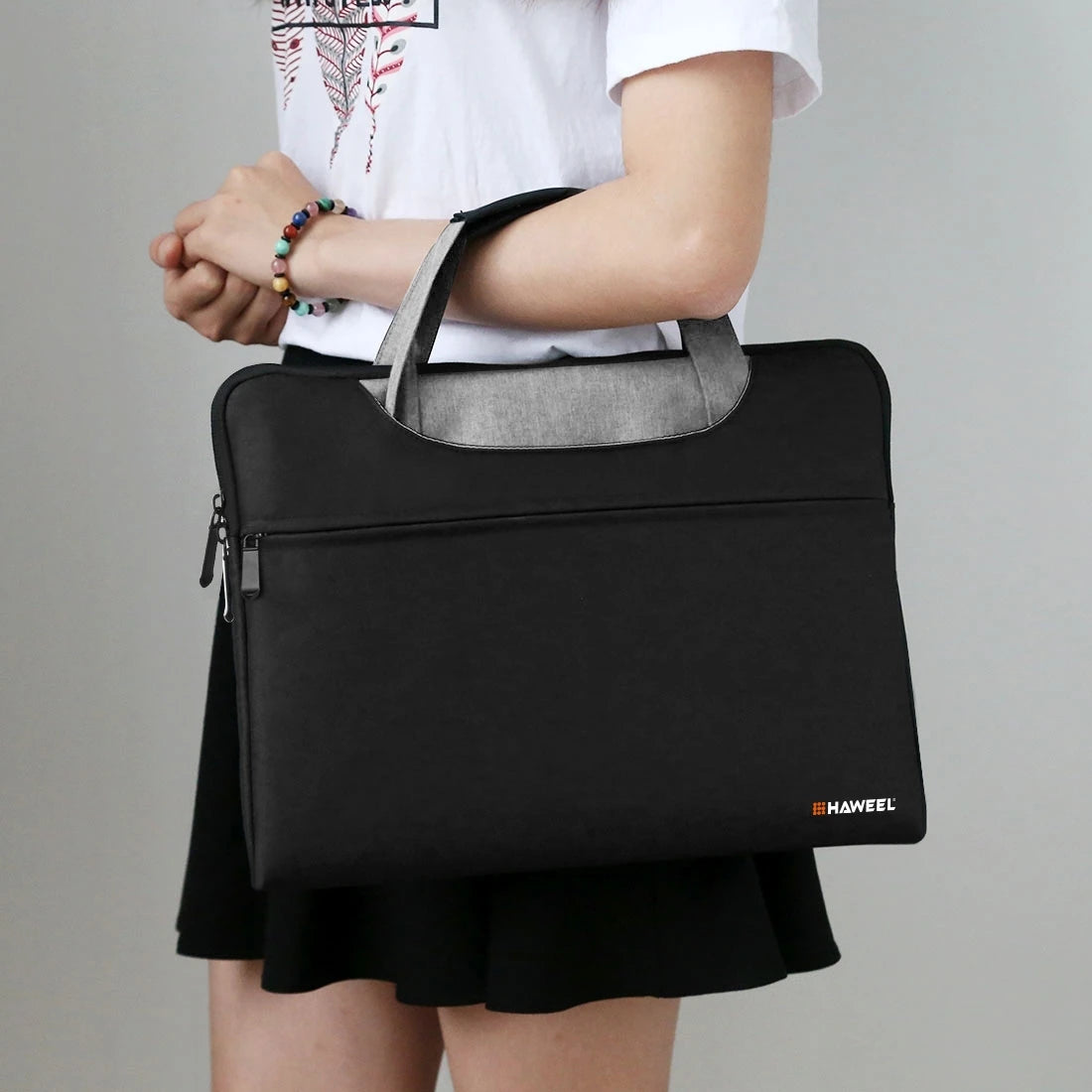 HAWEEL 13.0-14.0 inch/ 14.0-16.0 inch Briefcase Crossbody Laptop Bag For Macbook/ Lenovo/ Thinkpad/ ASUS/ HP & Other Laptop Bag Red Magic