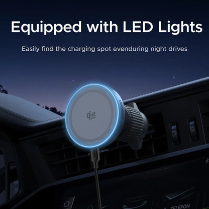 UGREEN Qi2 25W 15W Magnetic Car Phone Holder Wireless Charger Stand For iPhone 17 16 15 Pro Max Charging for Magsafe Car Charger Setup Lord