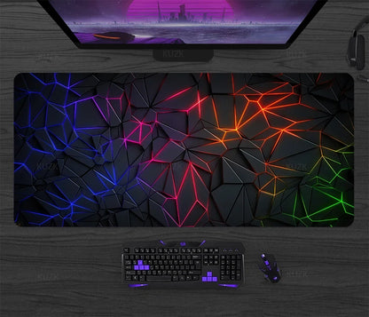 Gaming Mouse Pad Mousepad Gamer Desk Mat Large Keyboard Pad Xll Carpet Computer Table Surface For Accessories Xl Ped Mauspad Red Magic