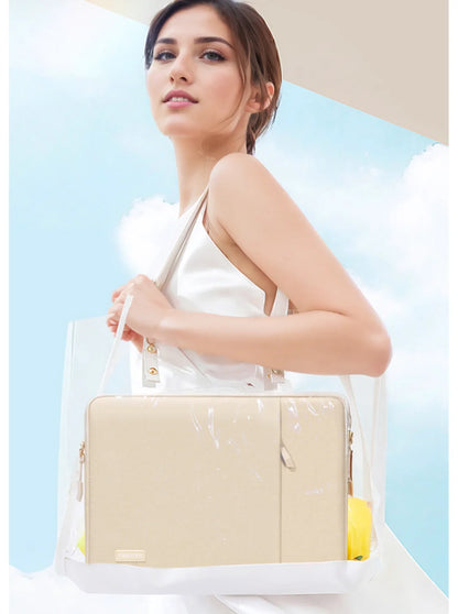 Laptop Sleeve Bag for Macbook Air Pro 13 13.3 14 15.4 15.6 Inch Notebook Pouch for Lenovo Asus HP Dell Portable Bag Cover Case Red Magic