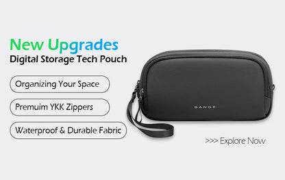 BANGE Aesthetic Men Business Backpack School Expandable USB Bag, Large Capacity 17.3 Laptop Waterproof Fashion Travel Backpack Red Magic