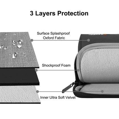 HAWEEL 13.0-14.0 inch/ 14.0-16.0 inch Briefcase Crossbody Laptop Bag For Macbook/ Lenovo/ Thinkpad/ ASUS/ HP & Other Laptop Bag Red Magic