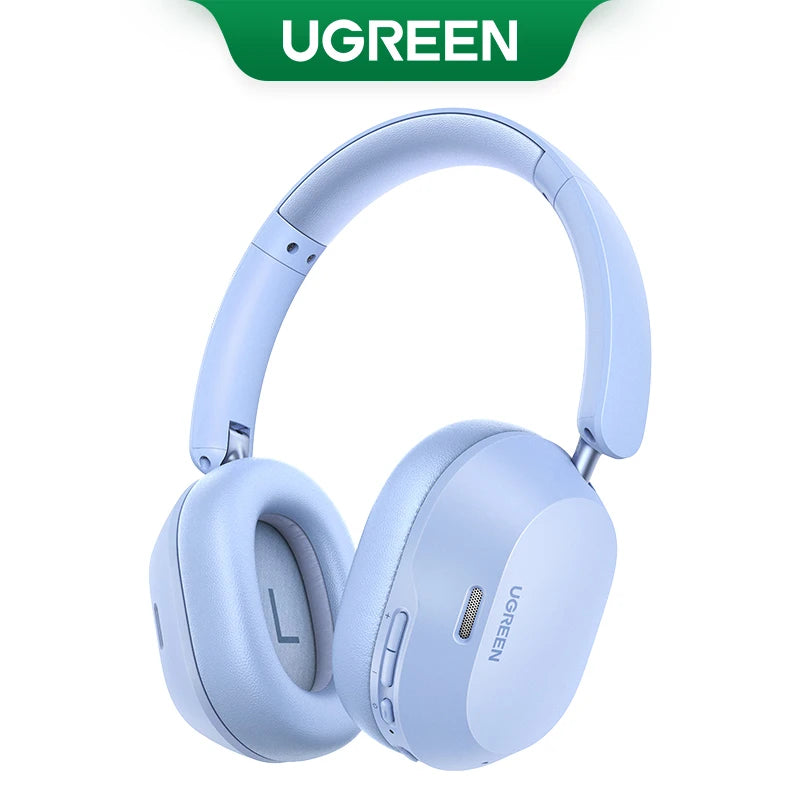 UGREEN Max5c Wireless Bluetooth Headphones ANC 43dB Active Noise Cancellation Hi-Res LDAC 75H Spatial Audio Earphones Headset Setup Lord