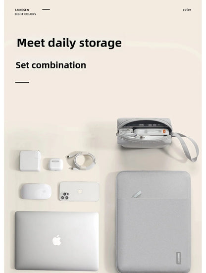 Laptop Sleeve Bag for Macbook Air Pro 13 13.3 14 15.4 15.6 Inch Notebook Pouch for Lenovo Asus HP Dell Portable Bag Cover Case Red Magic