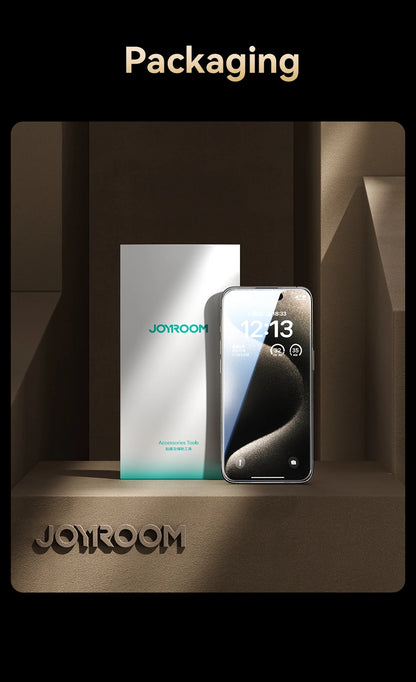 Joyroom 1/2Pcs 20°Anti-spy Glass For iPhone 16 15 Pro Max Glass For iPhone 16 15 14 13 12 11 Pro Max Privacy Screen Protector Red Magic