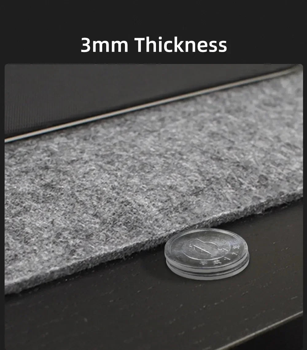 Large Size Wool Felt Mouse Pad Office Computer Desk Protector Mat Table Laptop Cushion Non-slip Gaming Accessories Keyboard Mat Red Magic