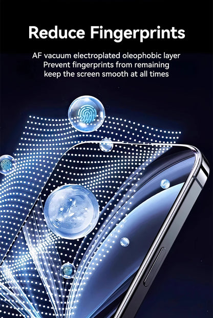 Joyroom 1/2PCS For iPhone 17 Pro Max Anti-Spy Glass Privacy Screen Protector Glass For iPhone 17 Pro 17 Air Tempered Glass Film Red Magic