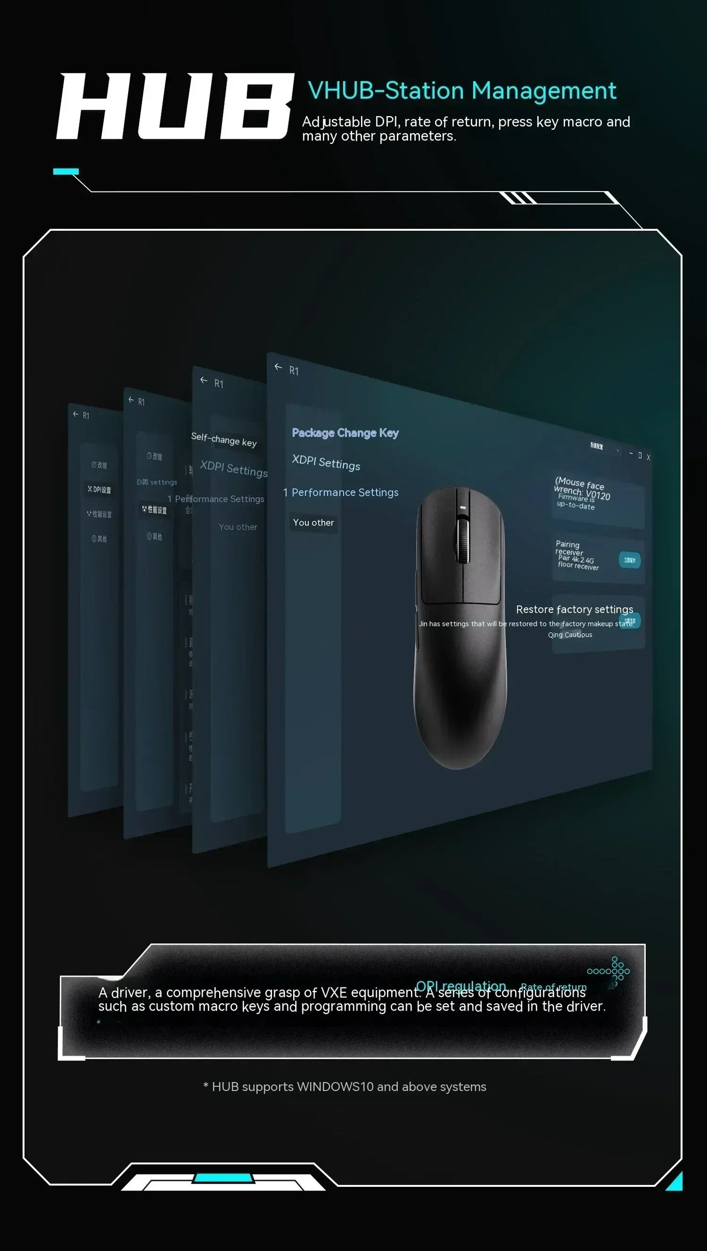 VGN VXE Dragonfly R1 Wireless Gaming Mouse with PAW3395 Sensor 52840 2KHz FPS Low Delay Intelligent Speed for Office And Gaming Red Magic