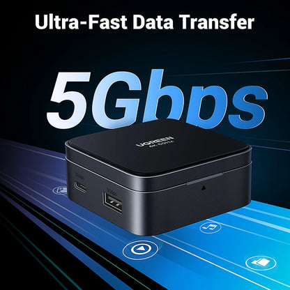 UGREEN Foldable USB C HUB 4K60Hz HDMI PD100W USB3.0 Docking Station for Phone Tablet Laptop Macbook Pro Air Android USB Splitter Setup Lord