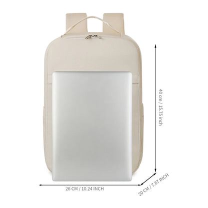 New Casual Backpack, Short-Distance Travel Backpack, Fashionable and Versatile Multi-Compartment Laptop Bag Red Magic