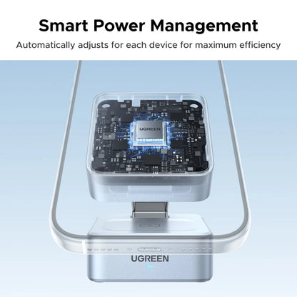 UGREEN Qi2 25W Magnetic 2-in-1 Wireless Charger Stand Fast Charging Stand Magsafe Charger For iPhone 16 17/AirPods Setup Lord