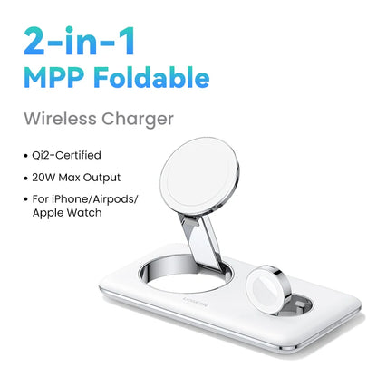 UGREEN MFi for Magsafe 25W Wireless Charger Stand 15W 3-in-1 Charging Station For iPhone 15 16 Pro Max For Apple Watch AirPods Setup Lord