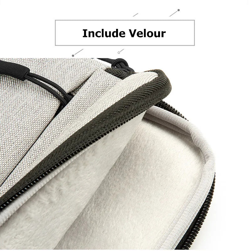 Waterproof Laptop Bag Sleeve 11 12 13 14 15 15.6 16 Inch Case For MacBook Air Pro Xiaomi HP Dell Acer Notebook Computer Case Red Magic