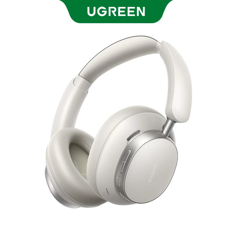 UGREEN Studio Pro 48dB ANC Wireless Headphones Over Ear Bluetooth Earphones Active Noise Cancellation Hi-Res LDAC 120h Playtime Setup Lord