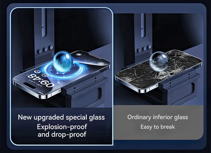 Joyroom 1/2PCS For iPhone 17 Pro Max Anti-Spy Glass Privacy Screen Protector Glass For iPhone 17 Pro 17 Air Tempered Glass Film Red Magic