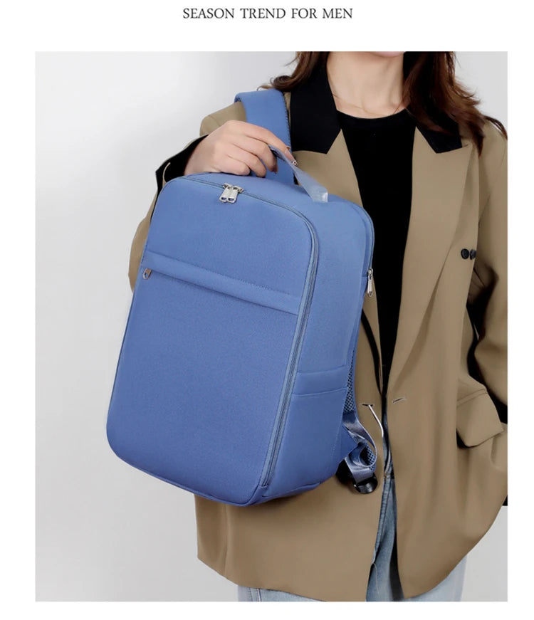 New Casual Backpack, Short-Distance Travel Backpack, Fashionable and Versatile Multi-Compartment Laptop Bag Red Magic