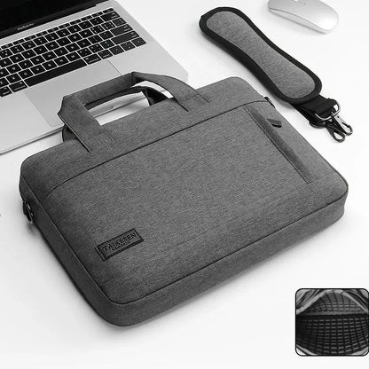 Laptop bag Sleeve Case Shoulder handBag For M1 M2 14 15 15.6 17 inch Macbook Air Pro 13.3 Huawei Asus Dell Notebook Briefcases Red Magic