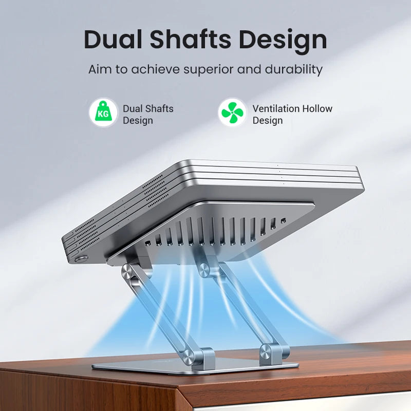 UGREEN Tablet Phone Stand Aluminum iPad Stand For iPad Pro iPhone Xiaomi Tablet Support Laptop Stand Phone Holder Tablet Stand Setup Lord