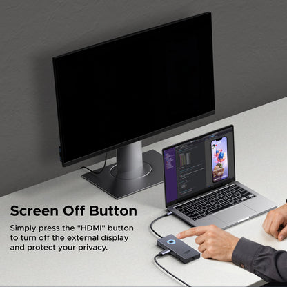 UGREEN USB-C HUB 9-in-1 4K60Hz HDMI PD100W RJ45 SD/TF USB3.2 Gen2 10Gbps for Laptop Accessories Dell MacBook HP Splitter Docking Setup Lord