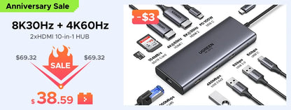 UGREEN RJ45 Crimper Tools RJ45 Crimping Pliers for CAT6/7 Ethernet Lan Cable Network Cutter Stripper Plier Multifuntion Tool Red Magic