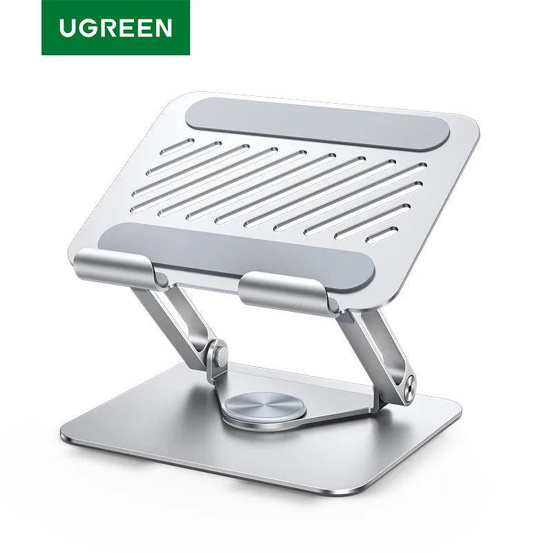 UGREEN Tablet Phone Stand 360°Rotatable Aluminum iPad Stand For iPad Pro iPhone Xiaomi Tablet Support Laptop Stand Tablet Holder Setup Lord