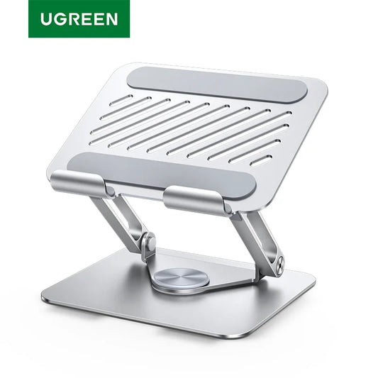 UGREEN Tablet Phone Stand 360°Rotatable Aluminum iPad Stand For iPad Pro iPhone Xiaomi Tablet Support Laptop Stand Tablet Holder Setup Lord