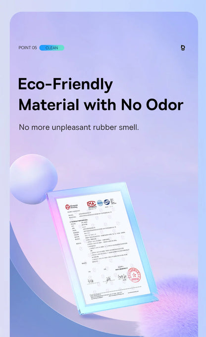 Baseus Simple Color PU Leather Mouse Mat Anti-slip Waterproof 26*21cm Mouse Pad School Supplies Office Accessories Desk Set Red Magic